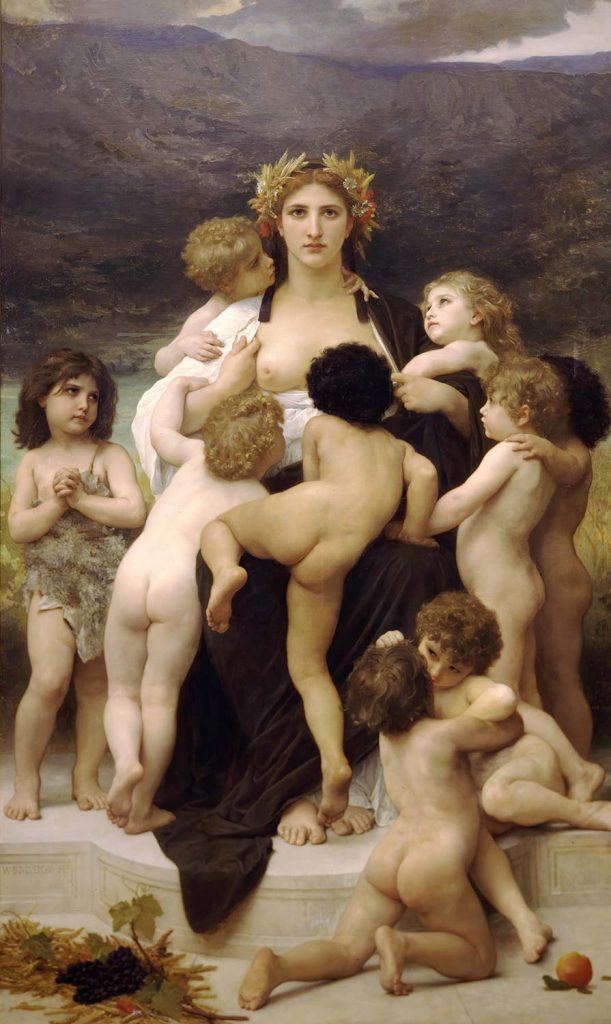 The Motherland by William-Adolphe Bouguereau