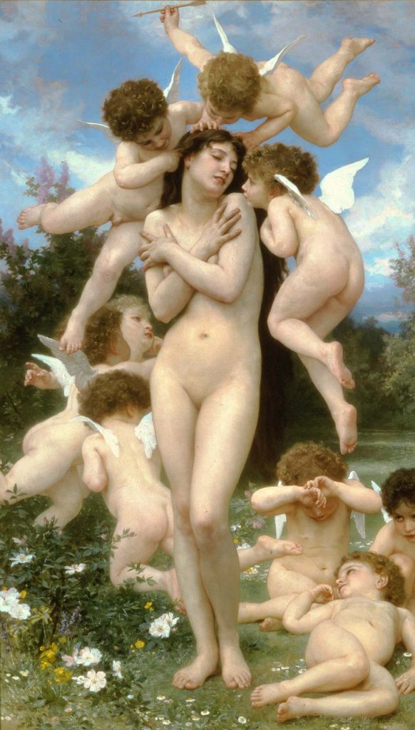 The Return of Spring by William-Adolphe Bouguereau