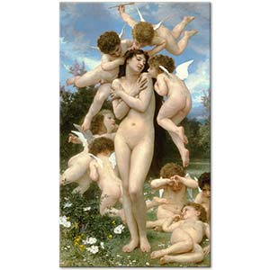 The Return of Spring by William-Adolphe Bouguereau