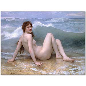 The Wave by William-Adolphe Bouguereau