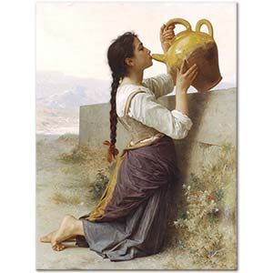Thirst by William-Adolphe Bouguereau