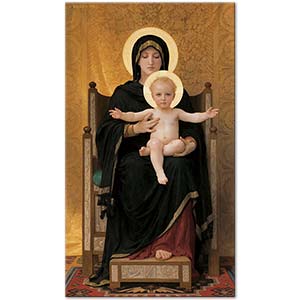 Virgin and Child by William-Adolphe Bouguereau