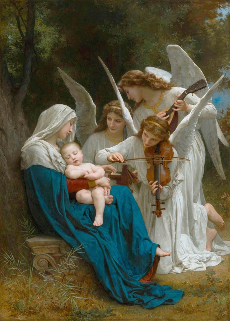Virgin of the Angels by William-Adolphe Bouguereau