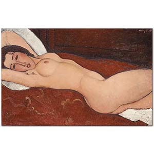 Reclining Nude II by Amedeo Modigliani
