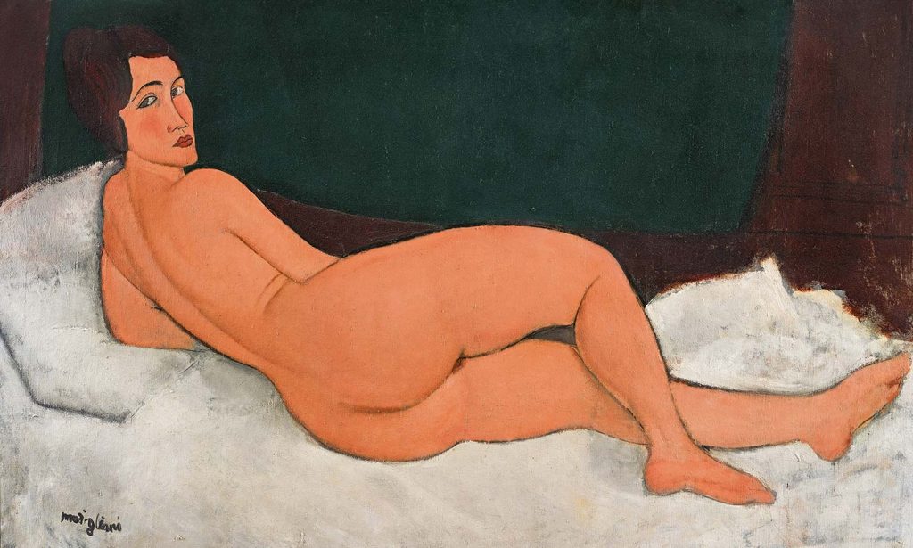 Reclining Nude III by Amedeo Modigliani