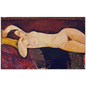 Reclining Nude by Amedeo Modigliani