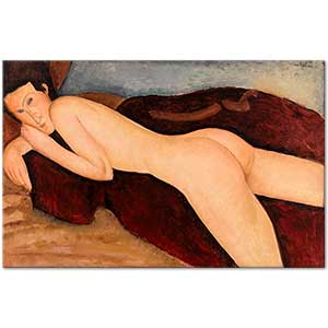 Reclining Nude From The Back by Amedeo Modigliani