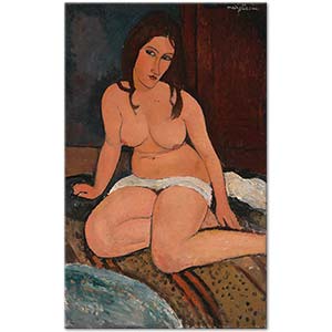 Seated Nude by Amedeo Modigliani