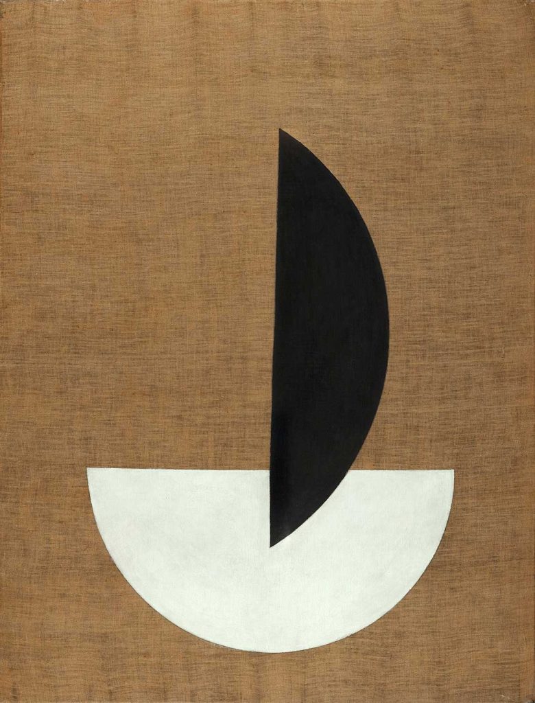 Circle Segments by László Moholy-Nagy