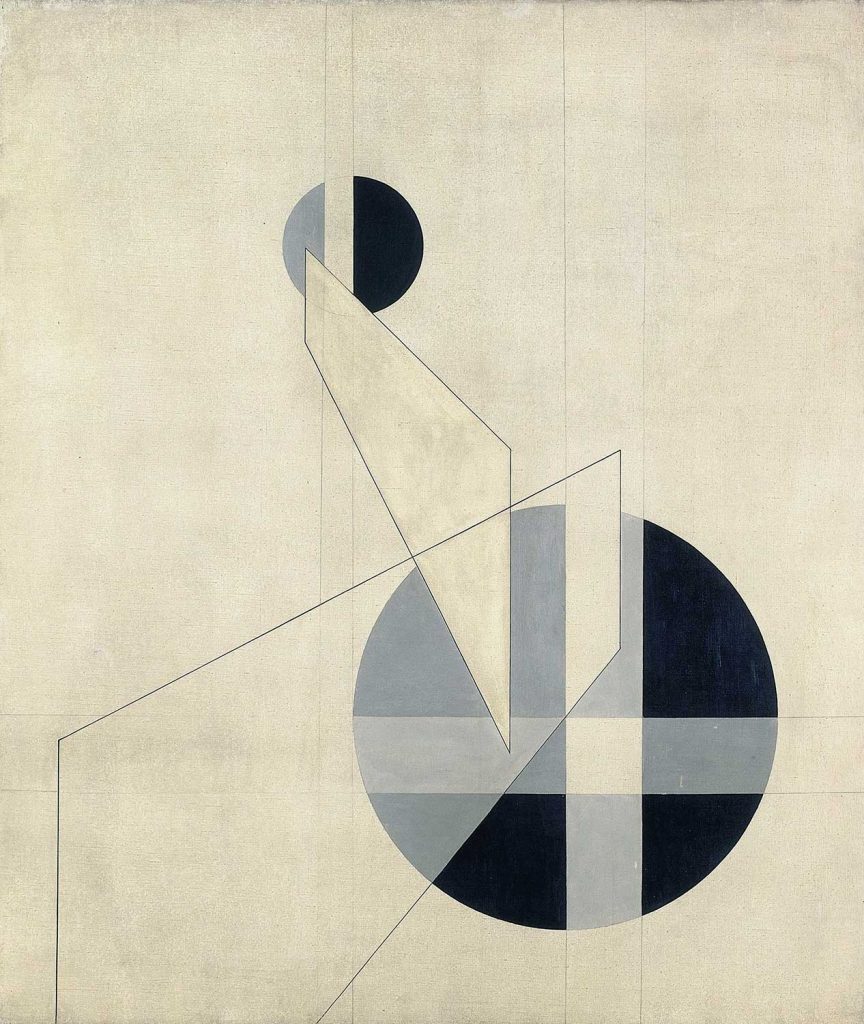 Composition A.XX by László Moholy-Nagy