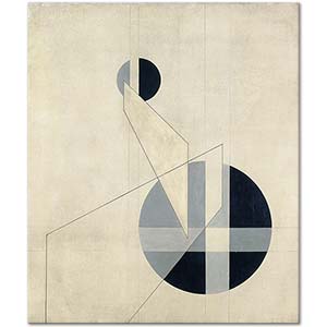 Composition A.XX by László Moholy-Nagy