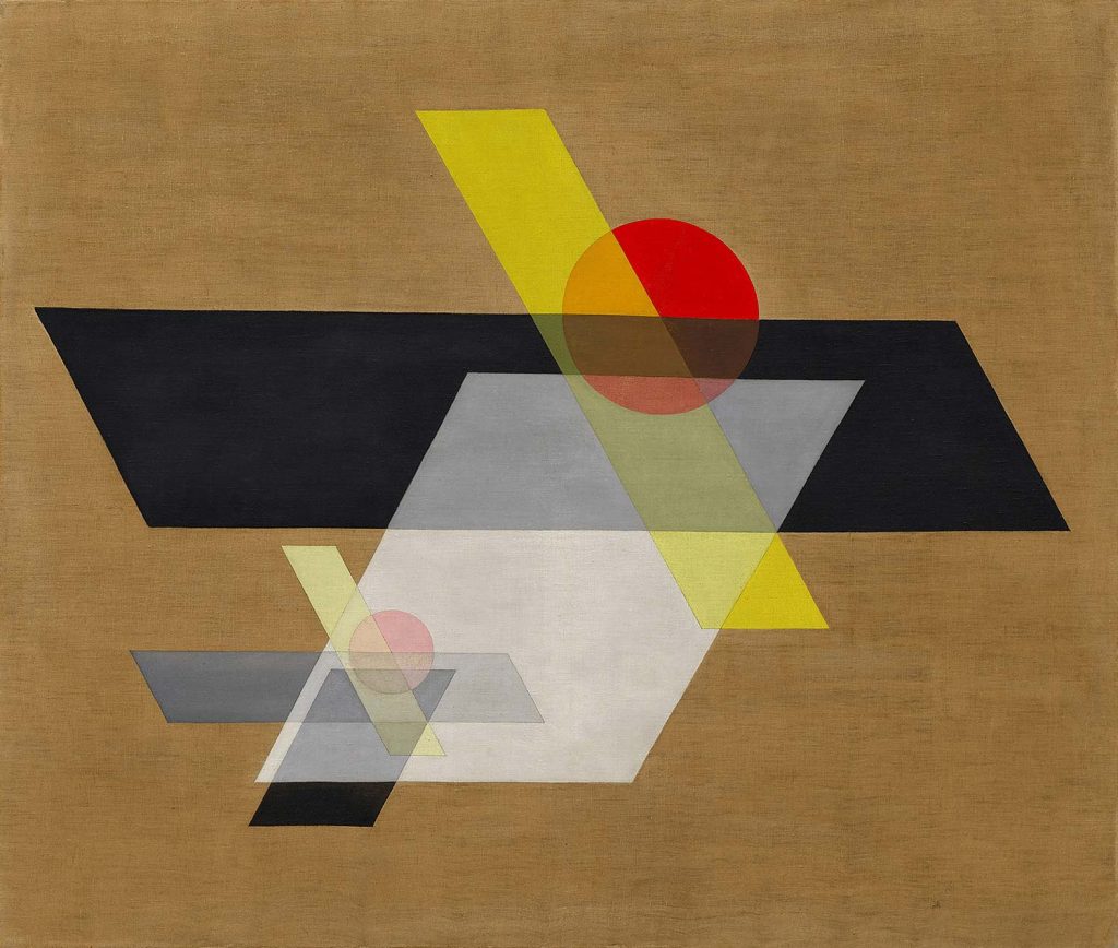 Construction A II by László Moholy-Nagy