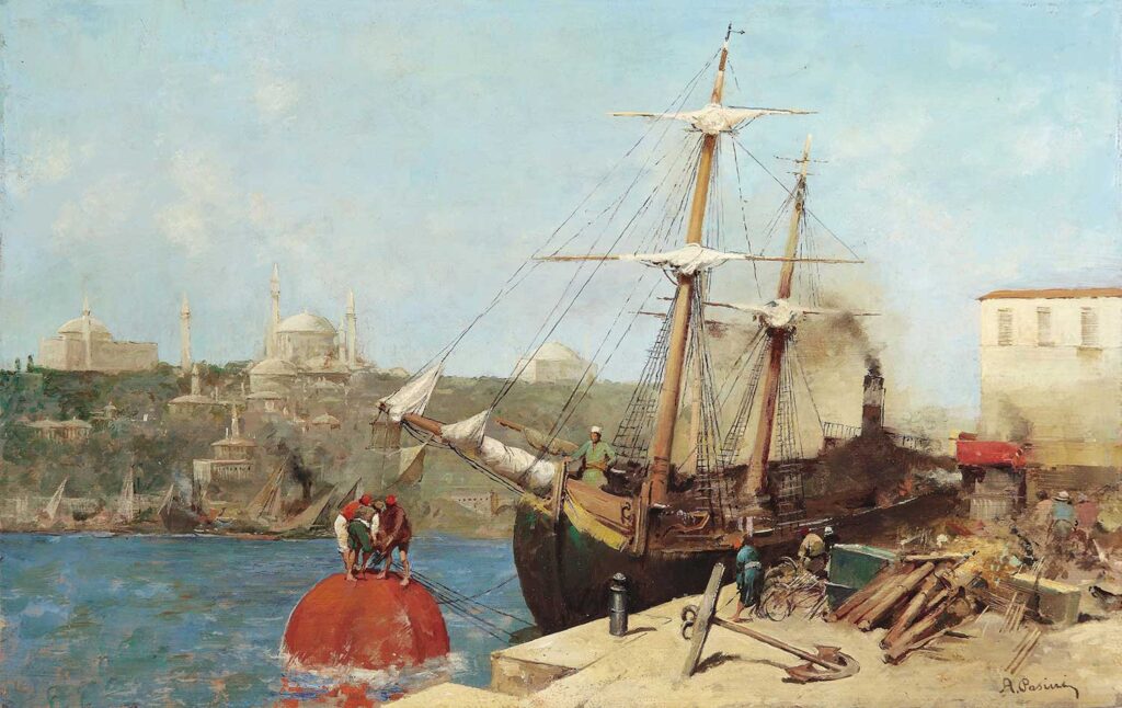 Golden Horn Constantinople by Alberto Pasini