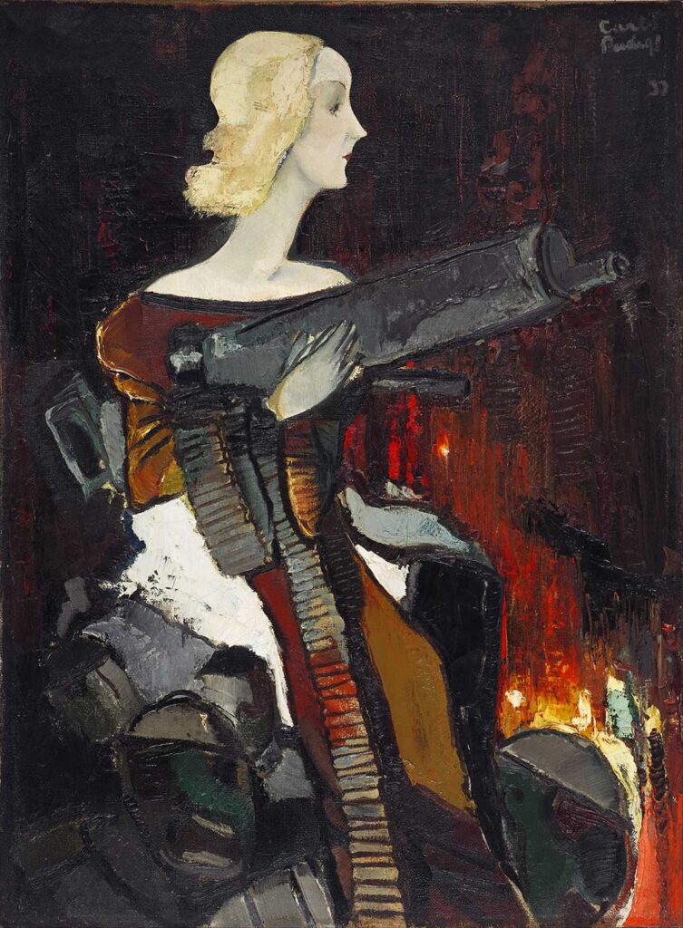 Madonna with a Machine Gun by Karlis Padegs