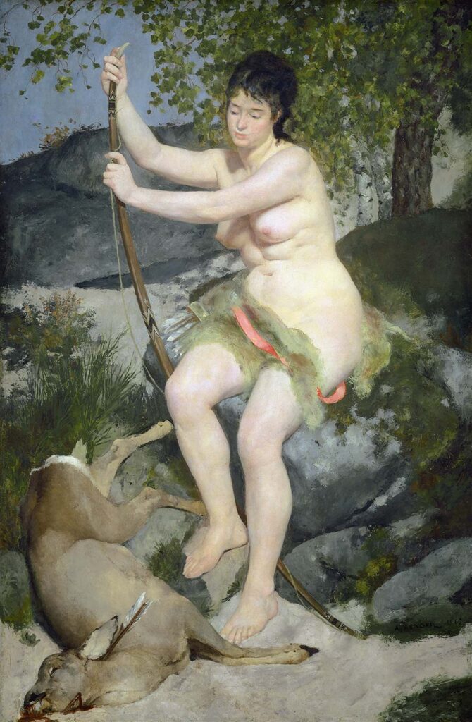 Diana by Pierre-Auguste Renoir