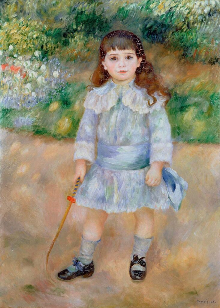 Child with a Whip by Pierre-Auguste Renoir