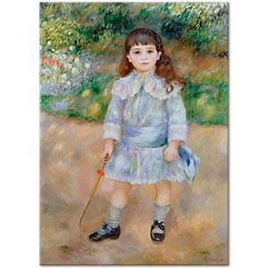 Child with a Whip by Pierre-Auguste Renoir