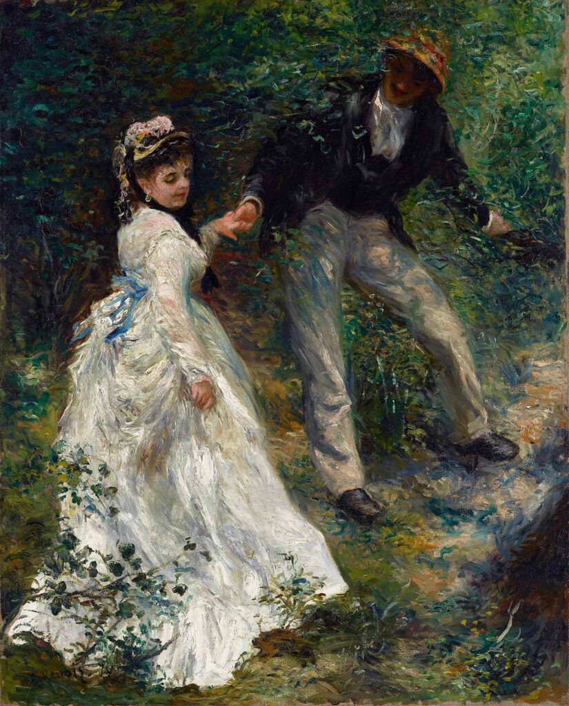 The Promenade by Pierre-Auguste Renoir