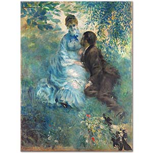 The Lovers by Pierre Auguste Renoir