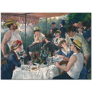 Luncheon of the Boating Party by Pierre Auguste Renoir