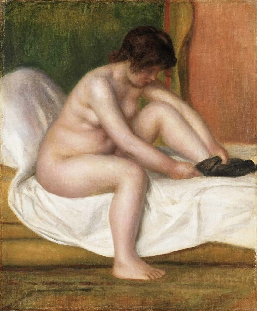 Nude by Pierre Auguste Renoir