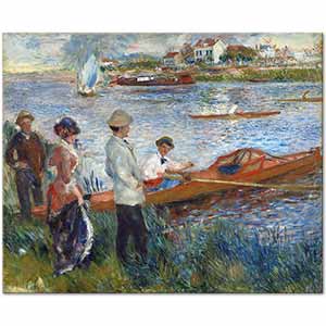 Oarsmen at Chatou by Pierre-Auguste Renoir