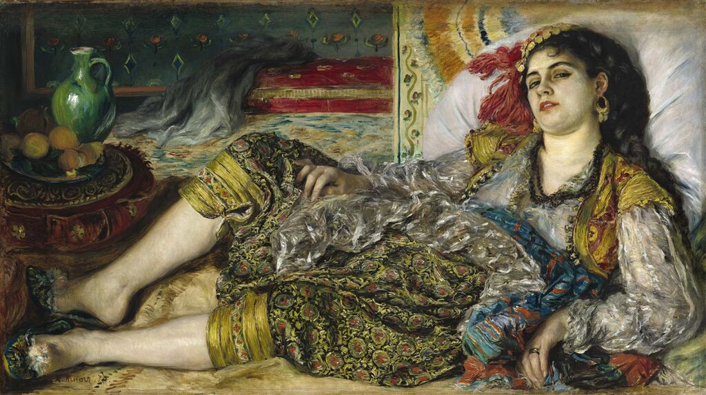 Odalisque by Pierre Auguste Renoir
