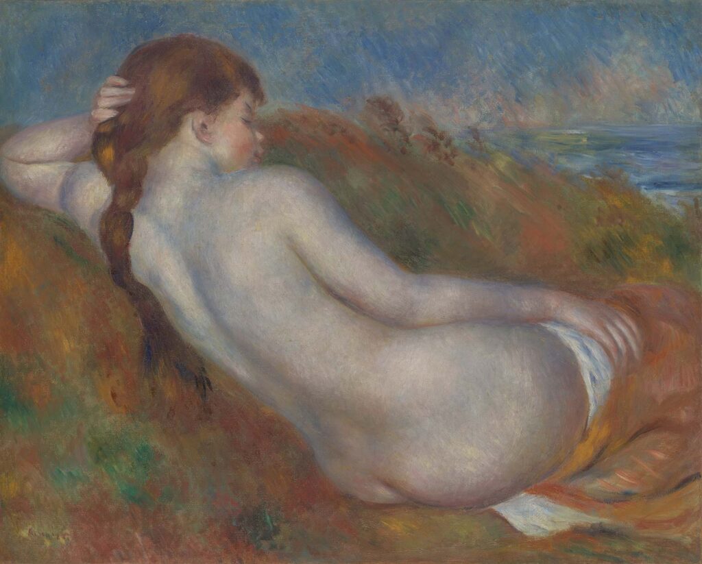 Reclining Nude by Pierre Auguste Renoir