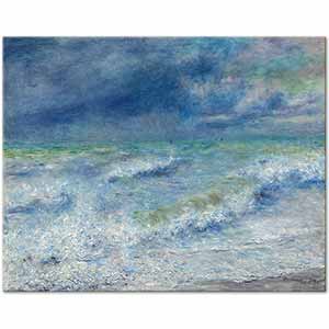 Seascape by Pierre Auguste Renoir