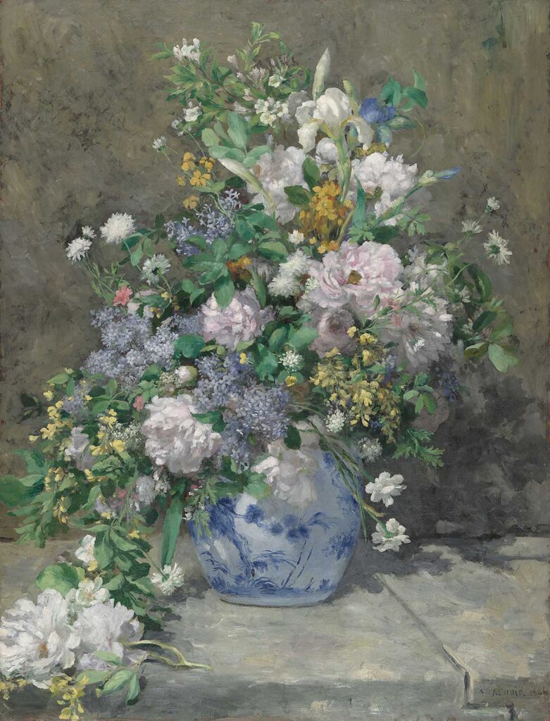 Spring Bouquet by Pierre Auguste Renoir