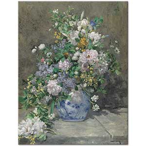 Spring Bouquet by Pierre Auguste Renoir