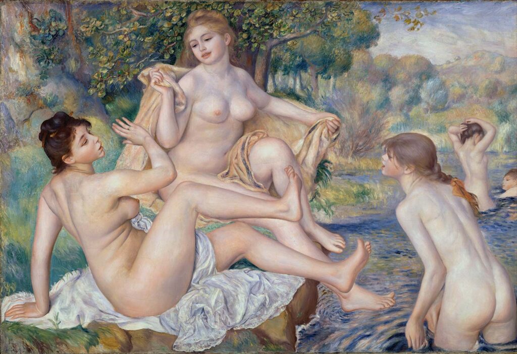 The Great Bathers by Pierre-Auguste Renoir