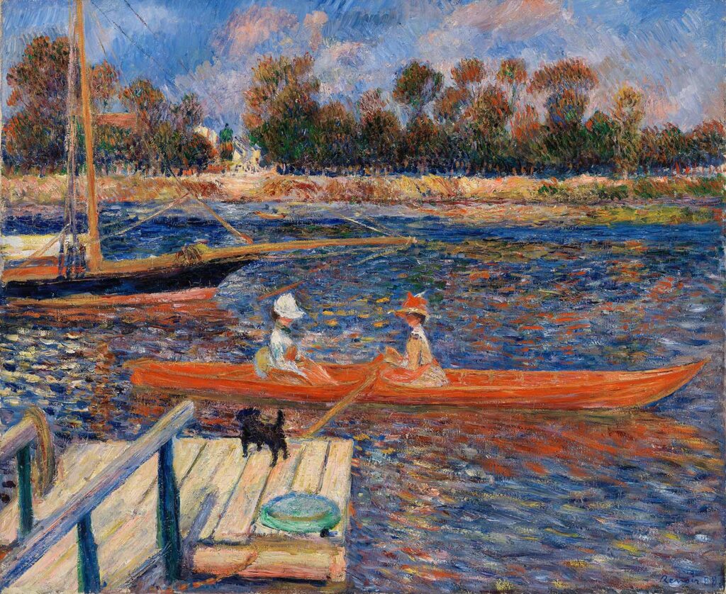 The Seine at Argenteuil by Pierre-Auguste Renoir