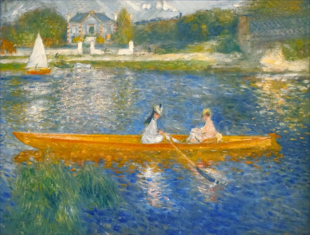 The Skiff (La Yole) by Pierre-Auguste Renoir