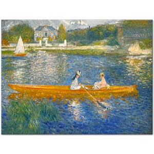 The Skiff (La Yole) by Pierre-Auguste Renoir