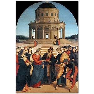 The Marriage of the Virgin by Raphael