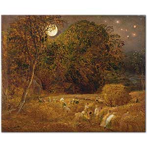 The Harvest Moon by Samuel Palmer