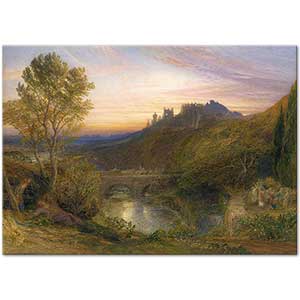 The Towered City by Samuel Palmer