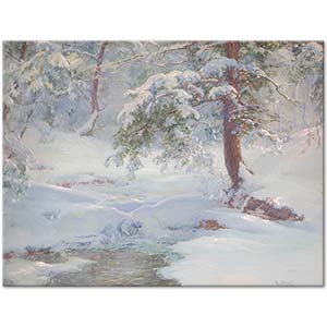 A Winter Idyll by Walter Launt Palmer