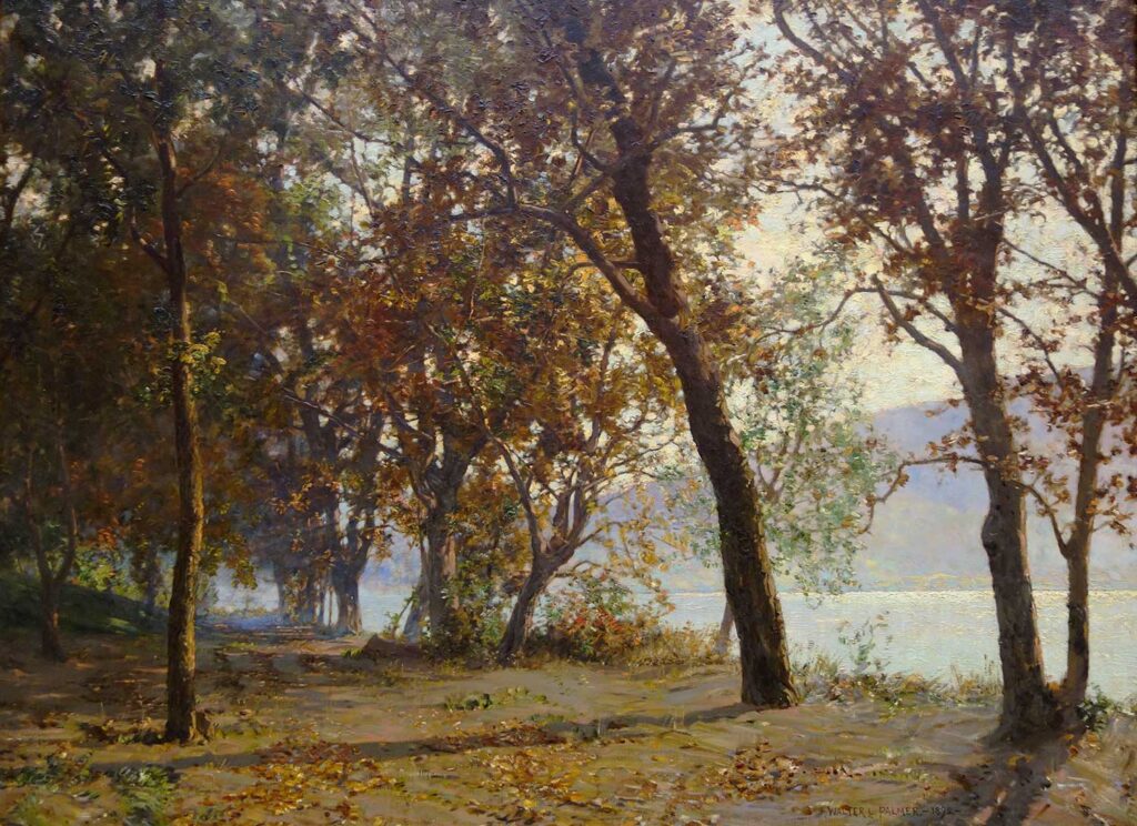 Autumn Morning-Mist Clearing Away by Walter Launt Palmer