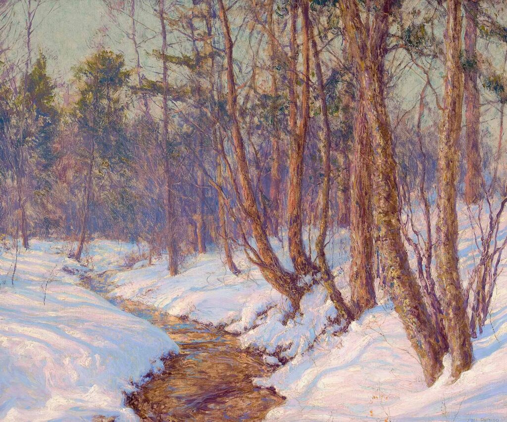 Upland Stream, Mohawk Valley by Walter Launt Palmer