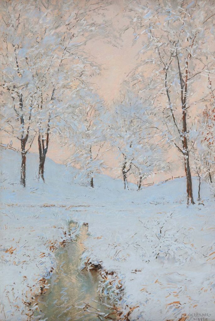 Winter Glow by Walter Launt Palmer