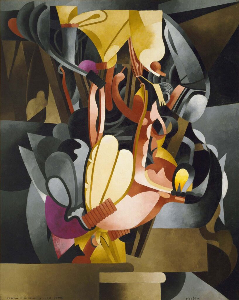 I See Again in Memory My Dear Udnie by Francis Picabia