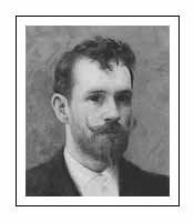 Paul Peel Self-Portrait