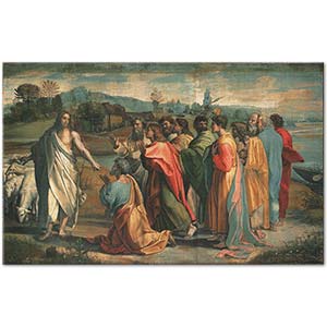 Christ's Charge to Peter by Raphael