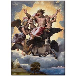 Ezekiel's Vision by Raphael