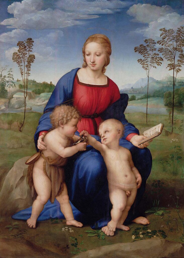 Madonna of the Goldfinch by Raphael