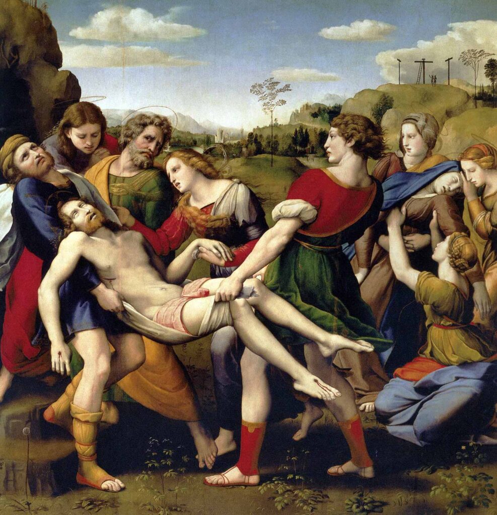The Deposition by Raphael