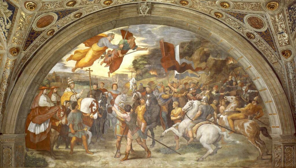 The Meeting of Leo the Great and Attila by Raphael