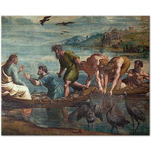 The Miraculous Draught of Fishes by Raphael